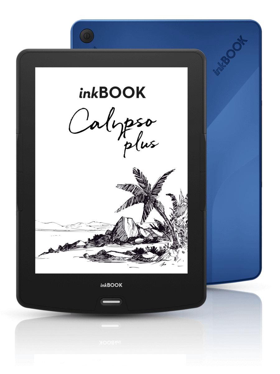 E-bralnik Inkbook Calypso - moder: fotografija