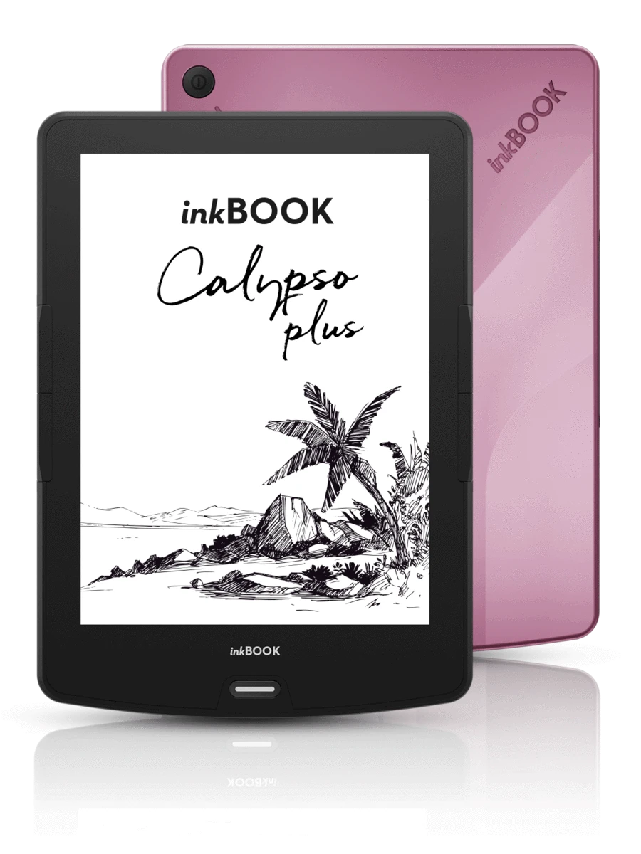 E-bralnik Inkbook Calypso - rožnat: fotografija